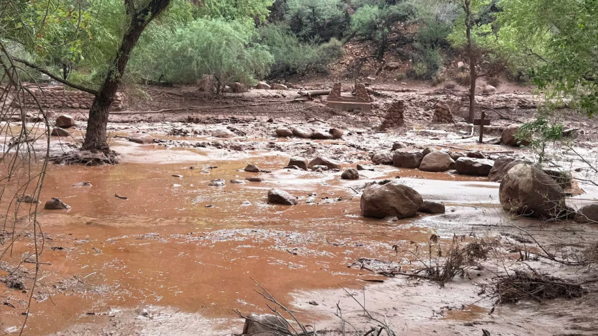 Grand Canyon Flash Flood: ગ્રાન્ડ કૅન્યનમાં અચાનક પૂરથી તબાહી, લગભગ 15 લોકો ગુમ; બ્રાઇટ એન્જલ કૅન્યન અને ફેન્ટમ રૅન્ચ પ્રભાવિત 1 Grand Canyon Flash Flood