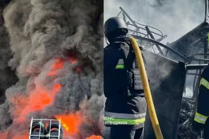 Russia Strike On Kyiv Ukraine