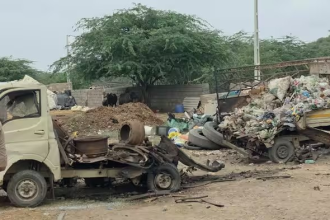 Kutch Scrap Godown Blast
