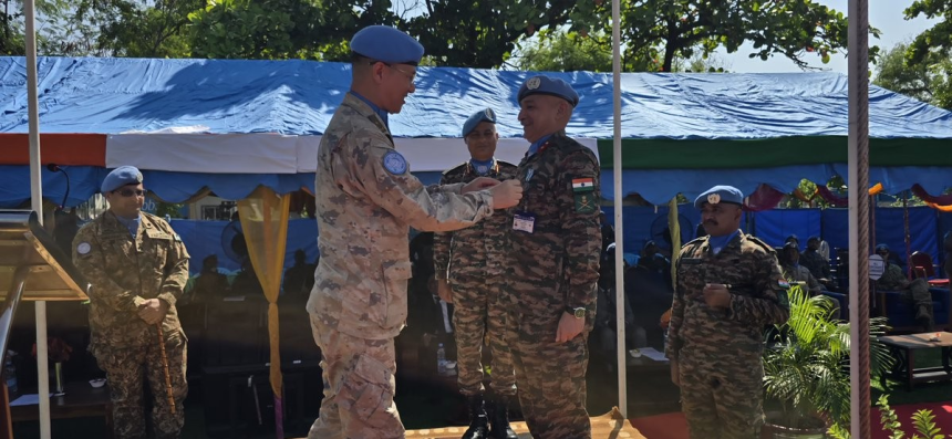 UN Medal Indian Peacekeepers: દક્ષિણ સુદાનમાં 210 ભારતીય શાંતિ સૈનિકોને UN મેડલ, ઉત્કૃષ્ટ સેવા બદલ મળ્યું સન્માન 1 UN Medal Indian Peacekeepers