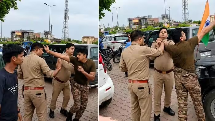 Meerut Agniveer Incident: મેરઠમાં નશામાં ધૂત અગ્નિવીરનો હોબાળો, અનેક વાહનોને ટક્કર બાદ પોલીસકર્મીઓ સાથે મારામારી 1 Meerut Agniveer Incident