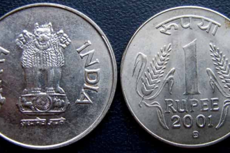 ₹1 coin cost