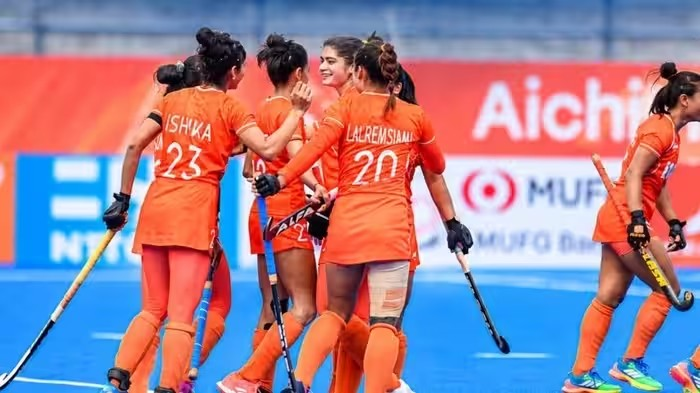 જાપાનને 3-1થી હરાવી ભારતીય મહિલા હૉકી ટીમની સતત ચોથી જીત, Asian Games 2026 ની સેમિફાઇનલમાં સ્થાન નિશ્ચિત 1 Asian Games 2026