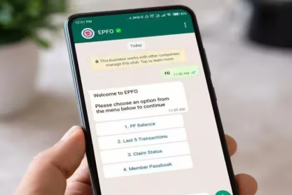EPFO WhatsApp Service