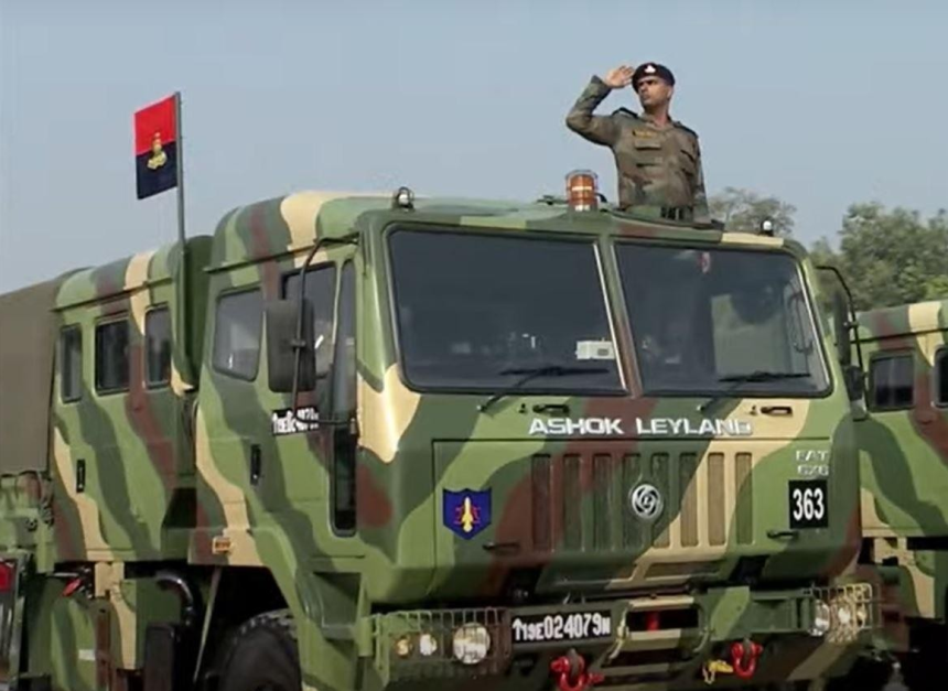 Indian Armed Forces Vehicle Number Plate