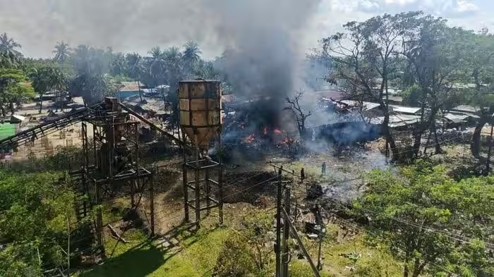 Myanmar Military Air Strike