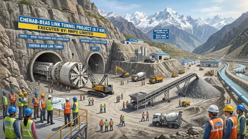 Chenab Beas Link Tunnel