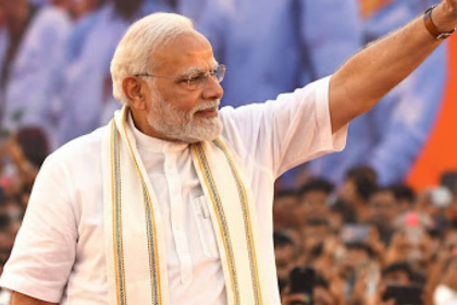 PM Modi Grand Entry