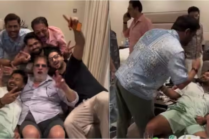 MS Dhoni Rishabh Pant Viral Video