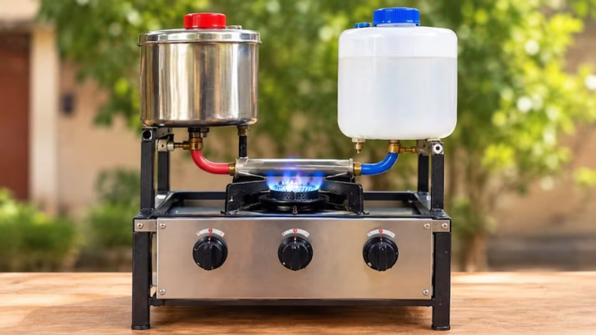 Hybrid Stove: 16 વર્ષના વિદ્યાર્થીએ બનાવ્યો પાણીની મદદથી ચાલતો હાઇબ્રિડ સ્ટોવ, 20% કેરોસિન બચાવવાનો દાવો 1 Hybrid Stove