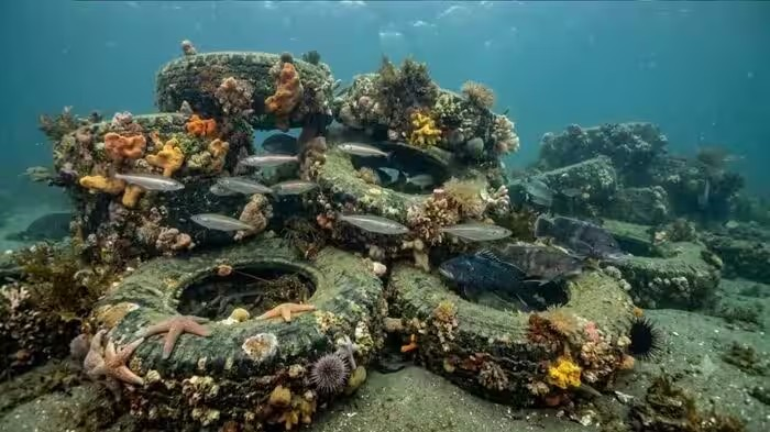 Artificial Reef: કચરાનો ઢગલો ગણાતા ટાયર બન્યા દરિયાઈ જીવો માટે આશ્રય, 127 એકરમાં ફેલાયેલી યારમાઉથ રીફની રસપ્રદ કહાની 1 Artificial Reef