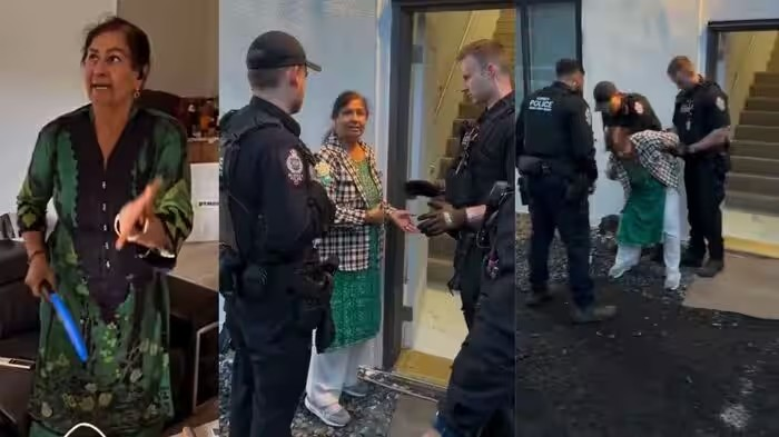 Raj Tiwana arrested Canada: કેનેડામાં બીફ રાંધવા મુદ્દે ભાડૂત સાથે થયો વિવાદ, વીડિયો વાયરલ થયા બાદ ભારતીય મહિલાની ધરપકડ. 1 Raj Tiwana arrested Canada