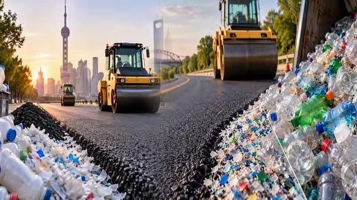 Plastic Road China