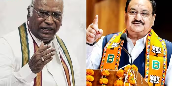 Mallikarjun Kharge to JP Nadda