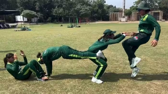 Pakistan Women Cricket Viral Video