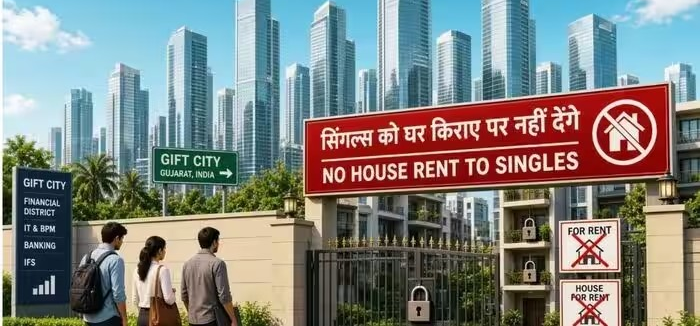 GIFT City Bachelor Rental: GIFT Cityના બેચલર્સને ભાડે ઘર આપવાની ના નહીં પાડી શકે સોસાયટી, સરકાર મોટું પગલું ભરવાની તૈયારીમાં 1 GIFT City Bachelor Rental