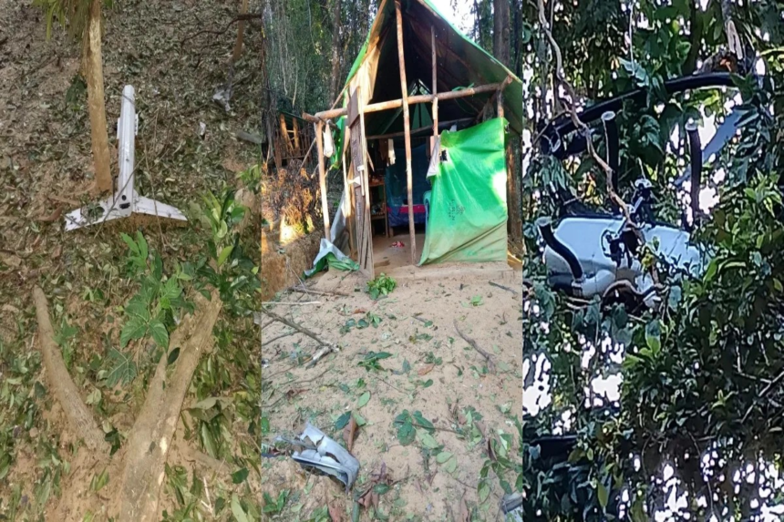 NSCN-EF Drone Attack: મ્યાનમારમાં નાગા જૂથના ગઢ પર ડ્રોન હુમલો, 60 બૉમ્બના વિસ્ફોટનો દાવો 1 NSCN-EF Drone Attack