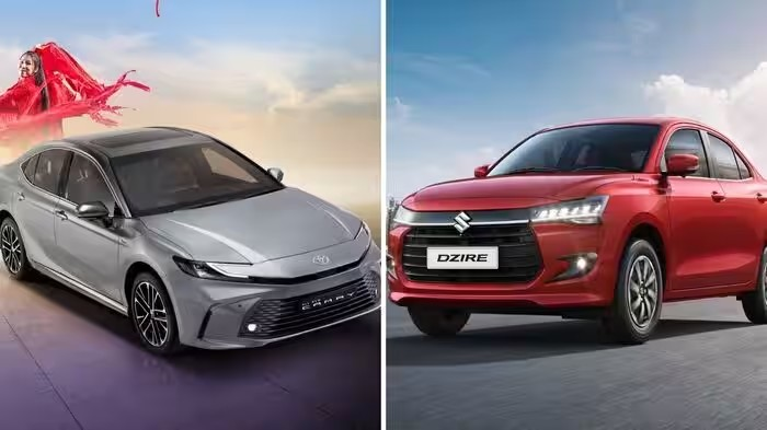 Top-10 Sedan Cars: ડિઝાયરથી લઈને કેમરી સુધી, સપ્ટેમ્બરમાં આ ટોચની 10 સેડાન કારના દીવાના બન્યા લોકો, જાણો કોને મળ્યા કેટલા ગ્રાહકો 1 Top-10 Sedan Cars