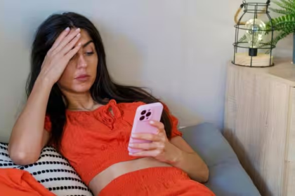 Morning Phone Scrolling