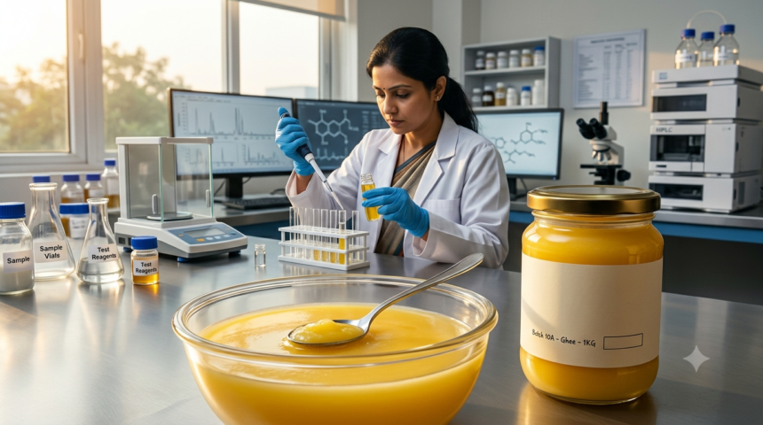 How to Check Ghee Purity