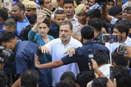 Congress Black Day Protest