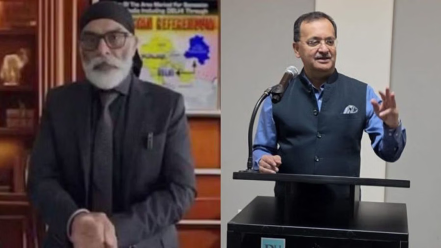 Pannun Reward Indian High Commissioner: પન્નૂએ ભારતીય ઉચ્ચાયુક્તની ધરપકડ કરાવવા માટે 25 હજાર ડૉલરનું ઇનામ જાહેર કર્યું. 1 Pannun Reward Indian High Commissioner