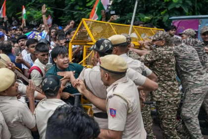 CJP Protest CAPF Deployment Delhi