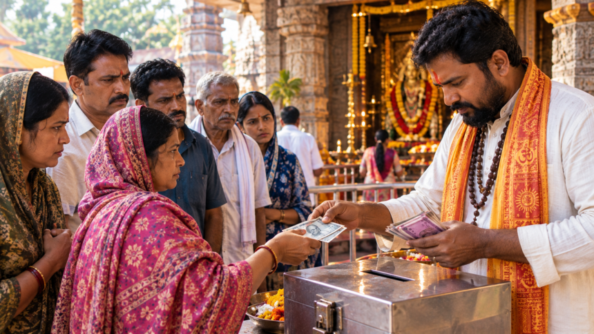 Religious Fraud in India: ભગવાન પ્રત્યેની શ્રદ્ધા જ્યારે કમાણીનું સાધન બની જાય, ત્યારે સવાલ માત્ર પૈસાનો નથી રહેતો, સવાલ લોકોની આસ્થા અને વિશ્વાસનો પણ છે! 1 file 00000000c578820799df9b7935227999
