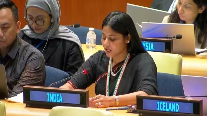 Priya Saroj UNGA 81st Session: UNમાં છવાયાં સાંસદ પ્રિયા સરોજ, સંયુક્ત રાષ્ટ્રમાં અધિકારીઓનાં કારસ્તાનોનો મુદ્દો જોરશોરથી ઉઠાવ્યો 1 Priya Saroj UNGA 81st Session