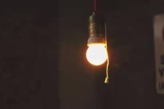 LED Bulb Ghost Glowing