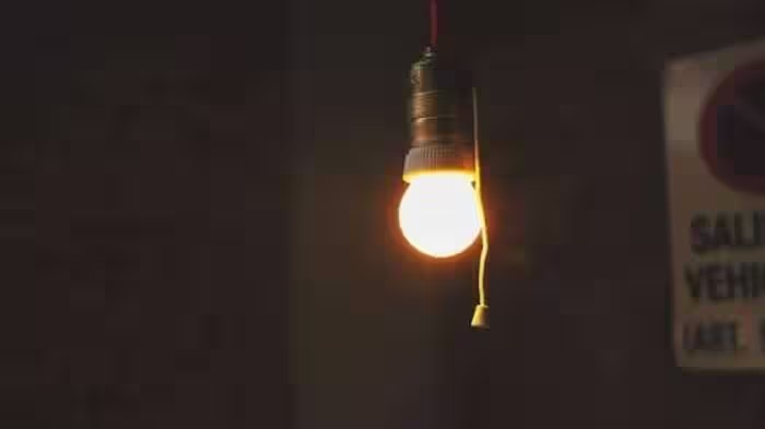 LED Bulb Ghost Glowing