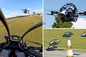 Police Flying Car