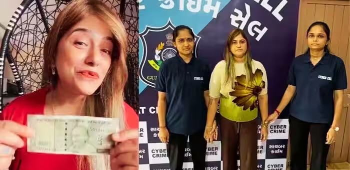 Simran Patel Arrest Gandhiji Reel