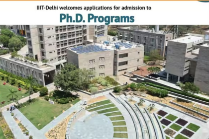 PhD Admission IIIT Delhi Fellowship