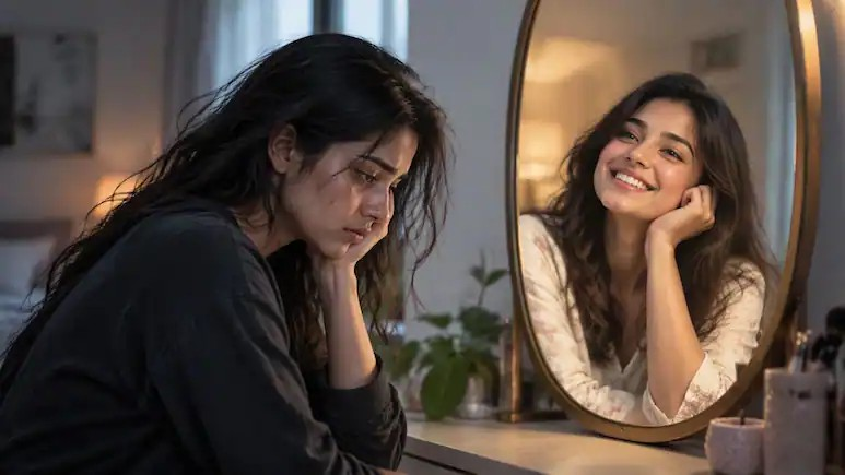 Smiling Depression Symptoms: સ્માઇલિંગ ડિપ્રેશન શું છે? હસતા ચહેરા પાછળ છુપાયેલી માનસિક તકલીફનાં સંકેતો જાણો 1 Smiling Depression Symptoms