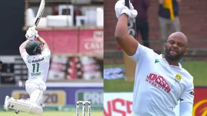 Temba Bavuma Century: ટેમ્બા બાવુમાની ઑસ્ટ્રેલિયા સામે ઐતિહાસિક સદી, 40 રનમાં 4 વિકેટ ગુમાવ્યા બાદ દક્ષિણ આફ્રિકાની વાપસી 1 Temba Bavuma Century