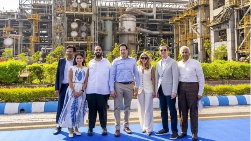 Marco Rubio Jamnagar Refinery Visit