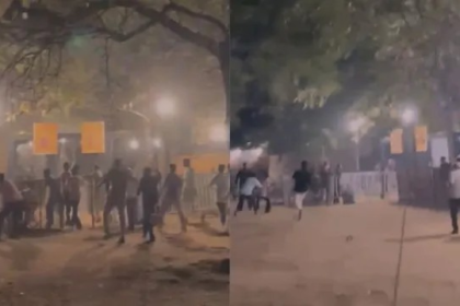 Santej Mandli Garba Clash