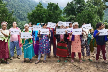 Siang Hydropower Project Protest